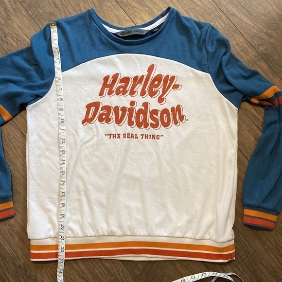 Harley Davidson Graphic Pullover Sweatshirt Large - Picture 12 of 13